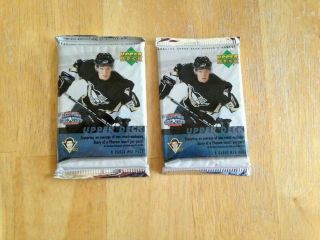 2005 - 06 Upper Deck Series 2 (2) Retail Packs - Ovechkin Young Guns Rookie Year