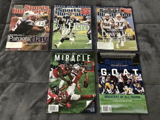 England Patriots Bowl Sports Illustrated Issues