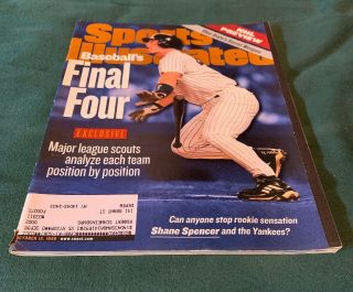 Si: Sports Illustrated October 12,  1998 Final Four: Shane Spencer,  Ny Yankees