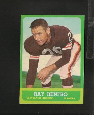 12337 1963 Topps 15 Ray Renfro Ex - Mt