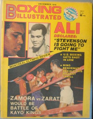 1976 Boxing Illustrated - Muhammad Ali Montreal Olympic Preview