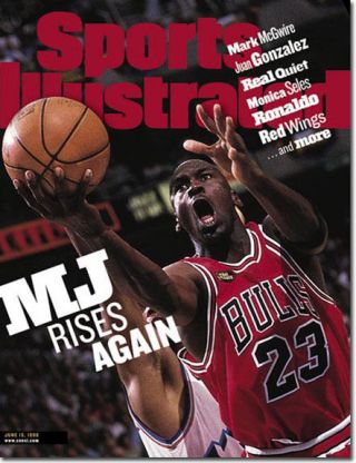 June 15,  1998 Michael Jordan,  Chicago Bulls Sports Illustrated A