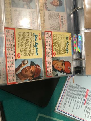 Wow Complete 1962 Post Cereal Baseball Card Set 11