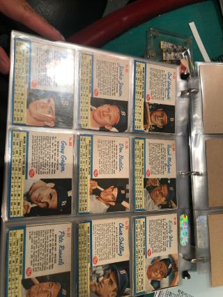 Wow Complete 1962 Post Cereal Baseball Card Set 3