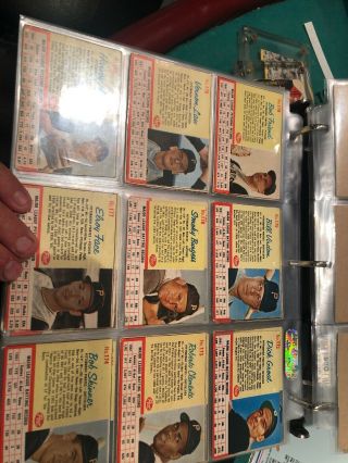 Wow Complete 1962 Post Cereal Baseball Card Set 8