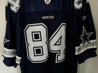 Reebok Authentic NFL Dallas Cowboys Joey Galloway 84 Jersey Mens 58 4XL Sewn 3