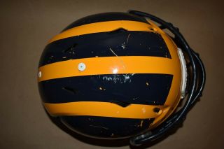 Michigan Wolverines Full Size Football Helmet with Jersey. 6