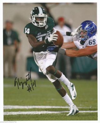 Tony Lippett Signed/autographed Michigan State St Spartans Msu 8x10 Photo W/coa