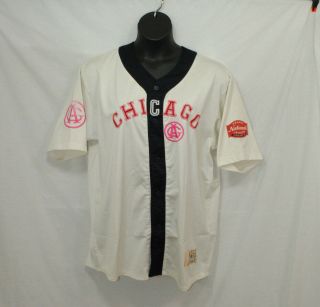 Negro League Baseball Players Ladies Size Xl Jersey Nlbpa Chicago Giants 19