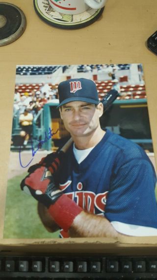 Paul Molitor Autographed Signed 8x10 Photo Minnesota Twins