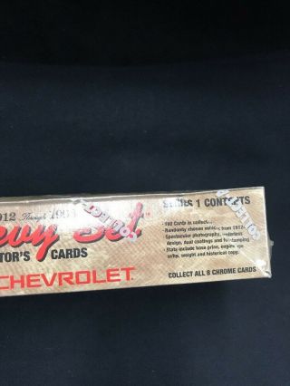 1993 Chevy Collector Trading Card Factory Box Series 1 Chevrolet 36 Packs 4