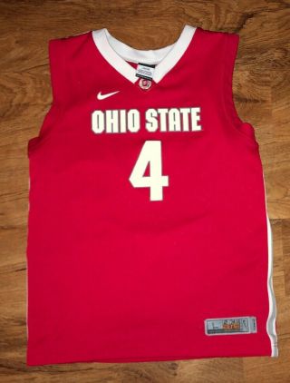 Nike Ohio State Basketball Jersey Size Youth Large