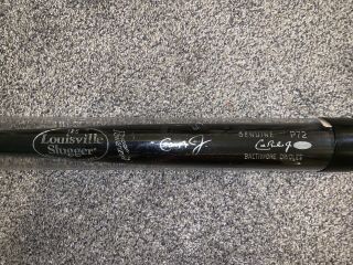 Cal Ripken Signed Auto Louisville Slugger P72 Bat Baltimore Orioles