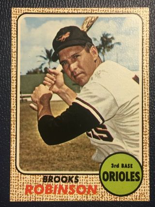 1968 Topps Brooks Robinson 20 Baltimore Orioles