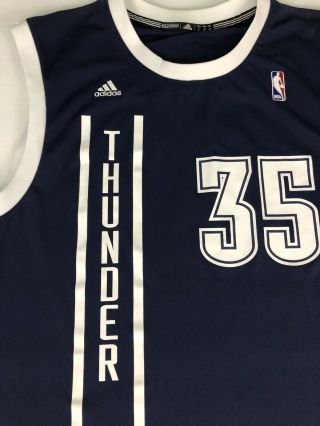 Adidas Nba Kevin Durant Oklahoma City Thunder Swingman Jersey Perfect Mens Large