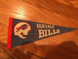 Buffalo Bills Vintage Nfl Football Pennant 9”