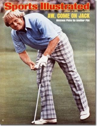August 18,  1975 Jack Nicklaus,  Golf Sports Illustrated A