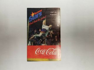 Tacoma Stars 1987/88 Misl Indoor Soccer Pocket Schedule - Coca Cola