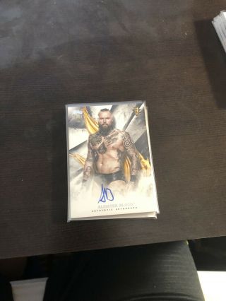 2019 Topps Wwe Undisputed Aleister Black Auto Card 153/199