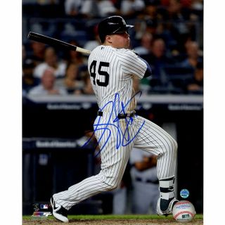Luke Voit Autographed Signed York Yankees 8x10 Photo Steiner