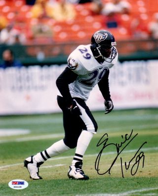 Psa/dna Eric Turner Baltimore Ravens Autographed - Signed 8x10 Photo - Photograph 26