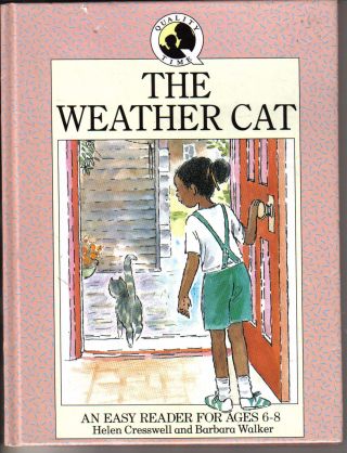 1989 Childrens Book,  The Weather Cat By Helen Cresswell