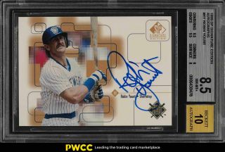 1999 Sp Signature Autographs Robin Yount Auto Ry Bgs 8.  5 Nm - Mt,  (pwcc)