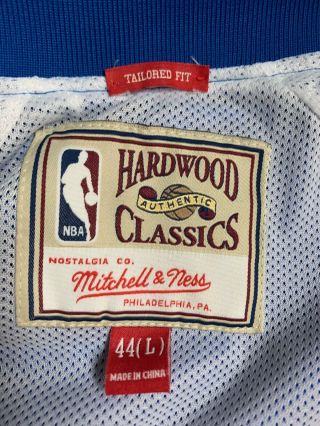 Minnesota Timberwolves Hardwood Classics Jacket by Mitchell & Ness Large Size 44 3