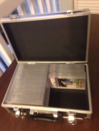 Psa Graded Card Storage Box Protective Travel Case Padded