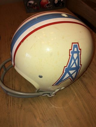 Vintage Rawlings Hnfl Small Nfl Houston Oilers Lamp Football Helmet