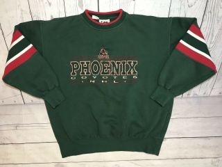 Vintage Phoenix Coyotes Sweater Mens Large 90s Nhl Crewneck Vtg Hockey