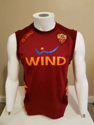 As Roma Kappa Soccer Jersey Shirt Trikot Maillot Totti Napoli Sampdoria
