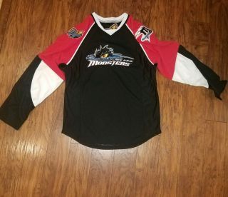Ccm Cleveland Lake Erie Monsters Ahl Jersey Size 50 Cond