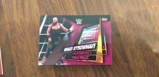 Wwe Topps Slam Attax Universe Listing For Antgull_80 Relics And Limited Edition