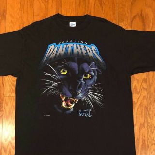 Vintage 1993 Salem Sportswear Carolina Panthers T - Shirt Sz Xl