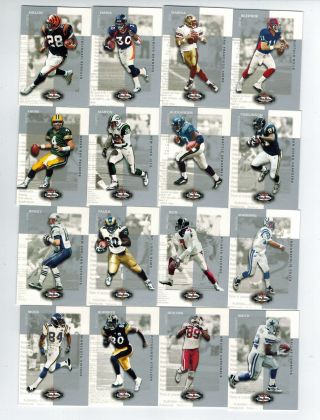2002 Fleer Box Score Football 30 - Card Classics Miniatures Mini Set Tom Brady