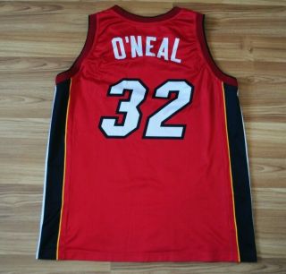 Nba Miami Heat Basketball Shirt Jersey Champion 32 Shaquille O 