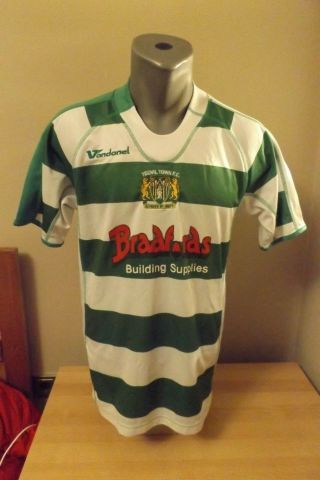 Yeovil Town Fc Football Shirt Soccer Jersey 2007/09 Home Trikot Maillot Camiseta