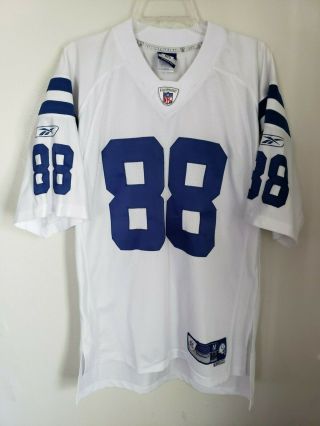 Reebok Authentic Nfl Indianapolis Colts Marvin Harrison 88 Jersey Mens M Sewn