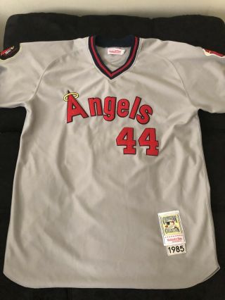 Reggie Jackson California Angels Jersey Mitchell & Ness Size 2xl 52