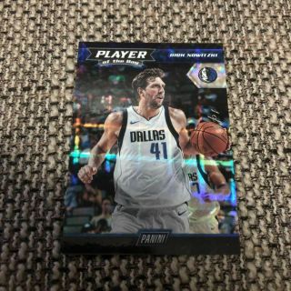 2 Lot！True 1 of 1！17 - 18 Panini Player of the Day Basketball Dirk Nowitzki 1/1 ！ 4