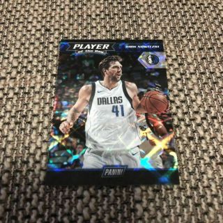 2 Lot！True 1 of 1！17 - 18 Panini Player of the Day Basketball Dirk Nowitzki 1/1 ！ 5