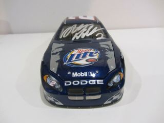 2004 RUSTY WALLACE signed 1:24 NASCAR MILLER LITE DIECAST CAR larry dixon can 3