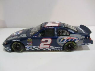 2004 RUSTY WALLACE signed 1:24 NASCAR MILLER LITE DIECAST CAR larry dixon can 4