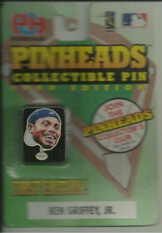 1999 Ken Griffey Jr.  " Pinhead " Collectible Pin - In Blister