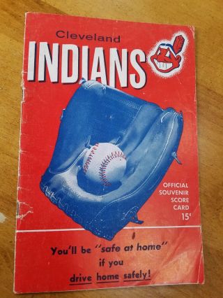 1955 Cleveland Indians Vs Chicago White Sox Nellie Fox Lead Off Man