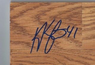 Kosta Koufos Auto Autographed Floor Floorboard Signed W/coa Sacramento Kings