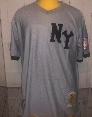 Nwt Negro League Baseball Ny Black Yankees 99 Baseball Jersey Size M