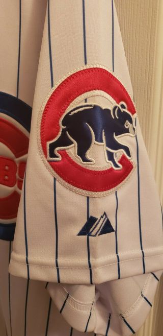 Ryen Sandberg Majestic Authentic Cool Base Baseball Jersey Chicago Cubs Sz 52 3