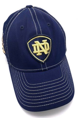 Notre Dame Orthopaedic Society Blue Fitted Cap / Hat - One Size - Orthodedic